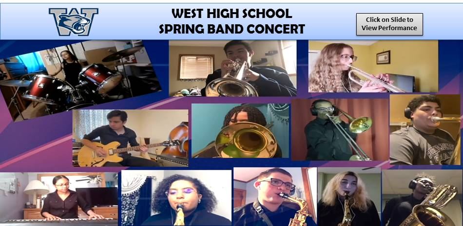 West High School Virtual Spring Band Concert